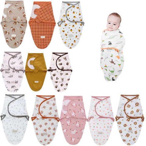 Cotton Baby Swaddle Infant Sleepsacks Newborn Wrap Receiving Blankets for Newborns Baby Products Blankets&Swaddle S ,L